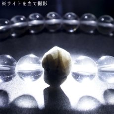 画像5: フェナカイト × 天然水晶 8mm 【山梨甲府研磨】 ブレスレット ロシア マリシェボ産 【 一点もの 】 ウラル山脈 フェナス石 Phenakite 原石 手研磨 希少石 ヒーリング 浄化 天然石 パワーストー (5)