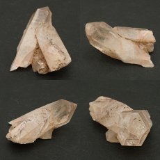画像2: サマディクォーツ 原石 51.6g インド産 【一点もの】 Samadhi quartz ヒマラヤ水晶 ピンククォーツ 瞑想 ヒーリング 浄化 天然石 パワーストーン カラーストーン (2)