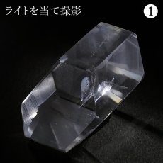 画像3: レムリアンファントムクォーツ 水晶 原石 ブラジル・ジ・アマンチーナ産 【一点物】 Lemurian Phantom Quartz 稀少石 浄化 天然石 パワーストーン カラーストーン (3)