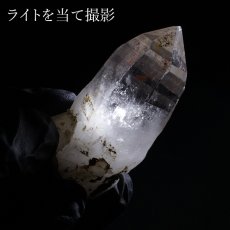 画像3: サマディクォーツ 原石 31.6g インド産 【一点もの】 Samadhi quartz ヒマラヤ水晶 ピンククォーツ 瞑想 ヒーリング 浄化 天然石 パワーストーン カラーストーン (3)