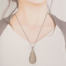 画像10: ドゥルージーアゲート ペンダントトップ SV925 インドネシア産【一点もの】druzy agate フクリン 覆輪 日本製 自社製 天然石 パワーストーン カラーストーン (10)