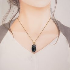 画像5: インディゴブルーカイヤナイト ペンダントトップ タンザニア産 【一点もの】ステンレス Indigo Blue Kyanite インディゴブルー 日本製 天然石 カラーストーン パワーストーン (5)