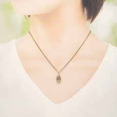 画像4: ダイアスポア ペンダントトップ K18 4.0ct トルコ産 【一点物】Diaspore cat's eye 非加熱 天然 日本製 天然石 パワーストーン カラーストーン (4)