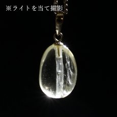 画像3: ダイアスポア ペンダントトップ K18 4.0ct トルコ産 【一点物】Diaspore cat's eye 非加熱 天然 日本製 天然石 パワーストーン カラーストーン (3)