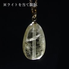 画像3: ダイアスポアキャッツアイ ペンダントトップ K18 7.2ct トルコ産 【一点物】Diaspore cat's eye 非加熱 天然 日本製 天然石 パワーストーン カラーストーン (3)