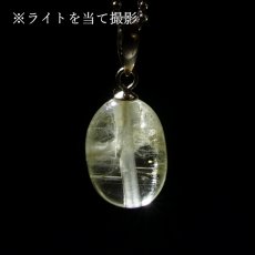 画像3: ダイアスポアキャッツアイ ペンダントトップ K18 3.45ct トルコ産 【一点物】Diaspore cat's eye 非加熱 天然 日本製 天然石 パワーストーン カラーストーン (3)