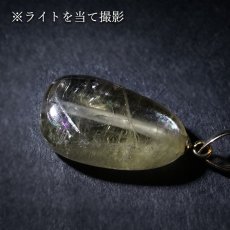 画像4: ダイアスポアキャッツアイ ペンダントトップ K18 7.2ct トルコ産 【一点物】Diaspore cat's eye 非加熱 天然 日本製 天然石 パワーストーン カラーストーン (4)