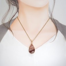 画像3: マニカラン水晶 薄赤 ペンダントトップ SV925 ヒマラヤ産【 一点もの 】Manikarn Quartz 覆輪 フクリン 浄化 天然石 パワーストーン カラーストーン (3)
