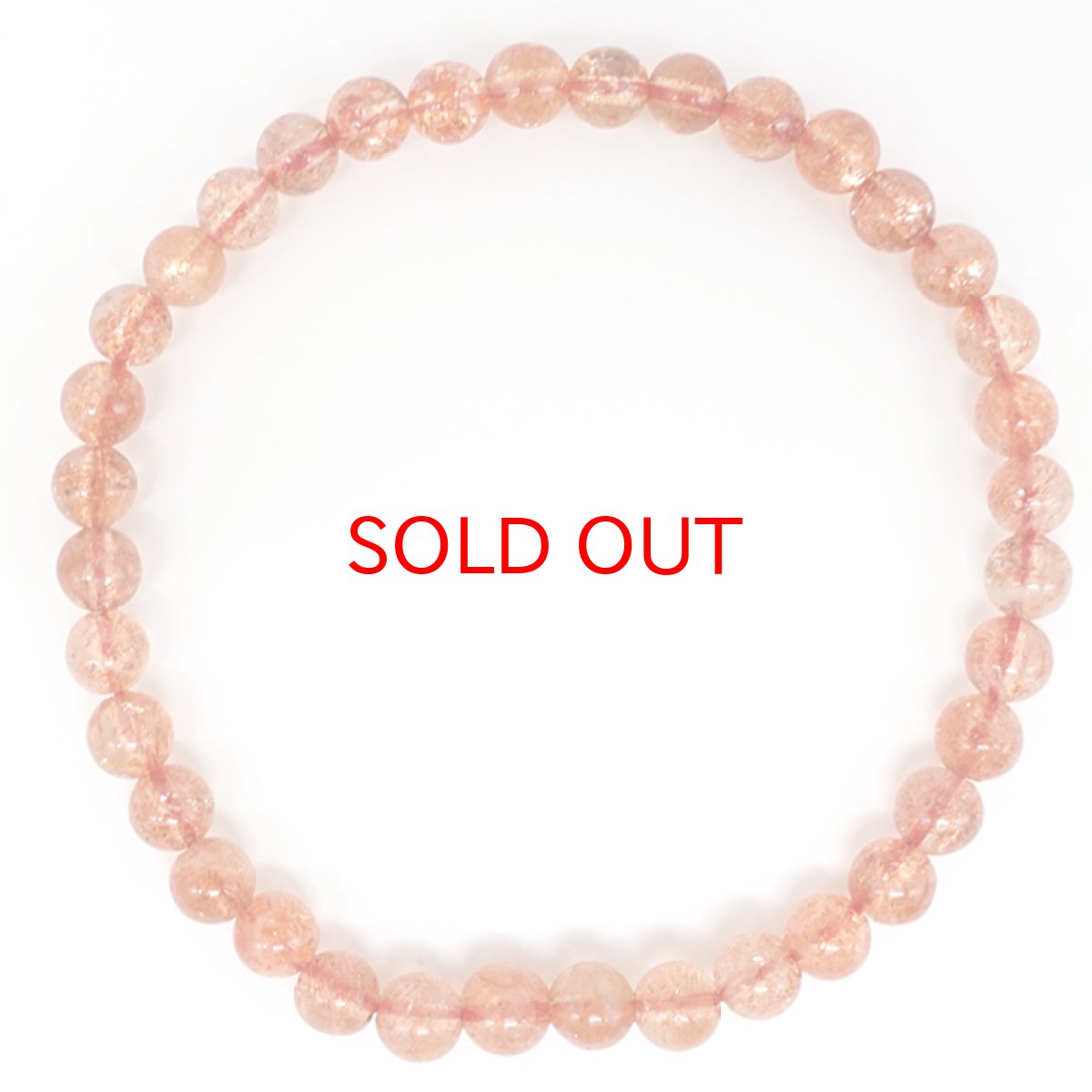 画像3: 【セール 14%OFF】 サンストーン 5mm ブレスレット【一点物】インド産 Sunstone 太陽 内包物 インクルージョン 輝き 光 天然石 パワーストーン カラーストーン (3)