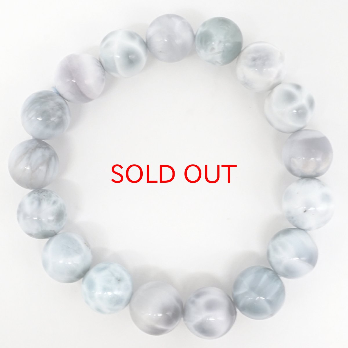 画像3: 【BLACK FRIDAY対象】 パープルラリマー 10mm ブレスレット【一点物】ドミニカ産 Purple Larimar ラリマー 希少 レア 紫 天然石 パワーストーン カラーストーン (3)