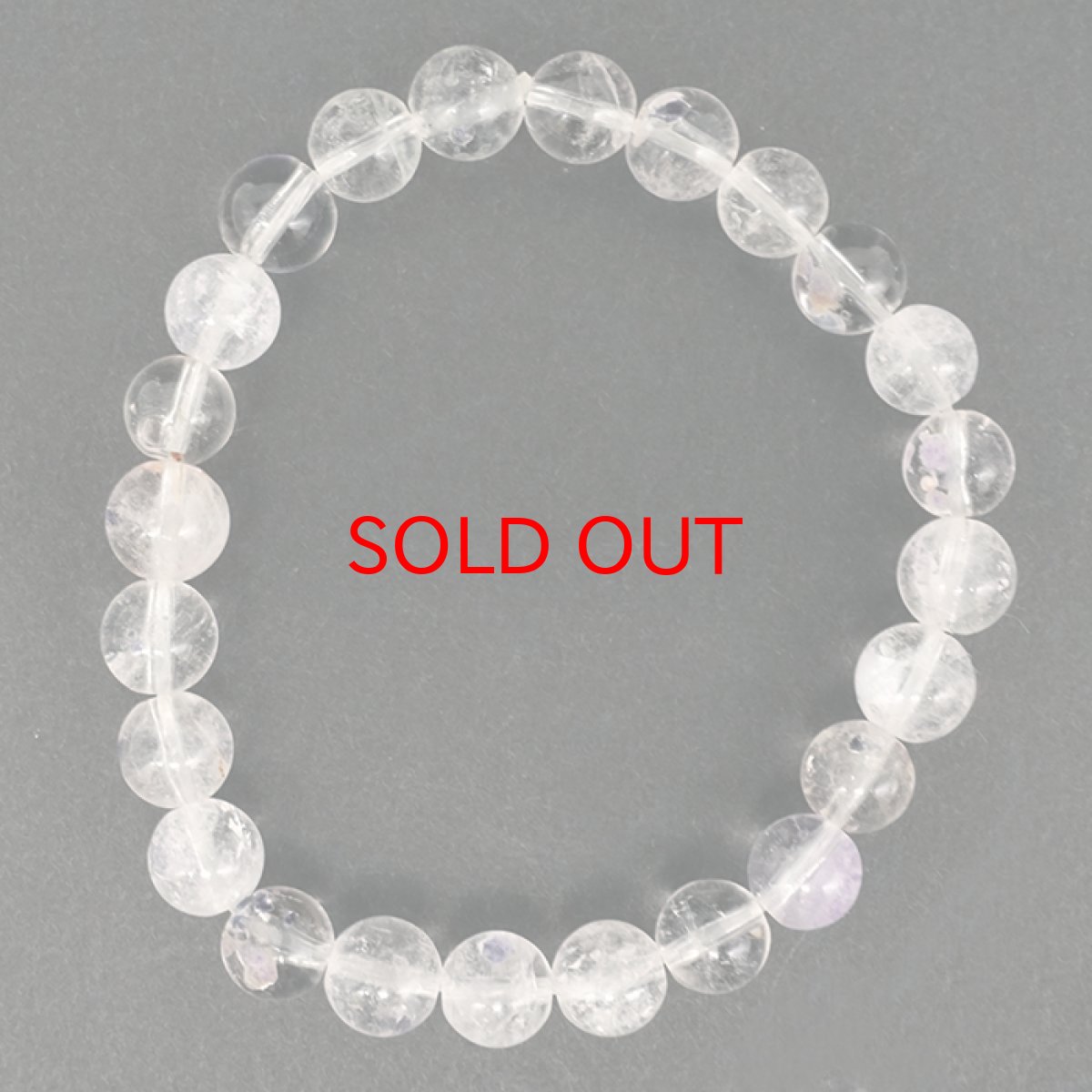 画像3: 【石の日セール】 フローライトインクォーツ 7mm ブレスレット【一点物】マダガスカル産 Fluorite in Quartz フローライト 水晶 内包物 天然石 パワーストーン カラーストーン (3)