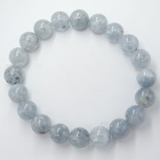 画像3: ゼリーフィッシュデュモルチェライト 10mm ブレスレット【一点物】ブラジル産 Jellyfish Dumortierite クラゲ デュモルチェライト 希少 浄化 ヒーリング 天然石 パワーストーン カラーストーン (3)