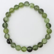 画像3: ルドウィジャイトインペリドット 8mm ブレスレット【一点物】パキスタン産 Ludwigite in Peridot 8月誕生石 太陽の石 浄化 ヒーリング 天然石 パワーストーン カラーストーン (3)