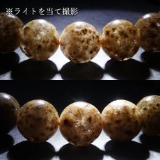 画像4: フラワーガーデンルチル 9.5mm ブレスレット【一点物】ブラジル産 Flower garden Rutile ルチルクォーツ ルチル 希少 浄化 ヒーリング 天然石 パワーストーン カラーストーン (4)