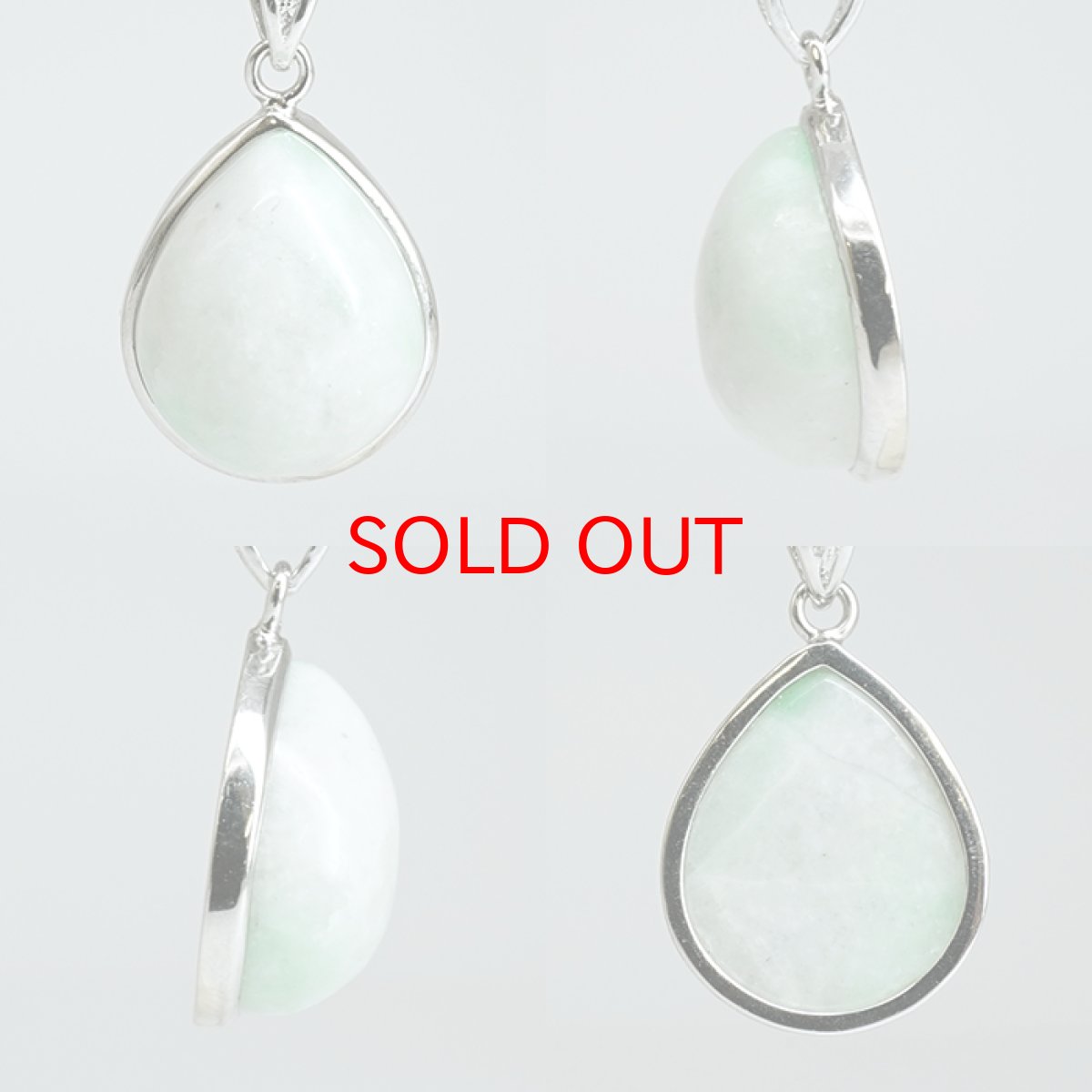 画像2: 糸魚川翡翠 ペンダントトップ SV925 新潟県産【一点もの】翡翠  Itoigawa Jade 日本銘石 国石 希少 糸魚川ひすい 覆輪 フクリン お守り 浄化 天然石 パワーストーン カラーストーン (2)