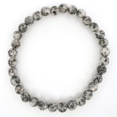 画像3: サファイア天山石 ブレスレット 6mm 佐賀県産 Sapphire TENZAN Stone 花崗岩 コランダム 日本銘石 天然石 パワーストーン カラーストーン (3)