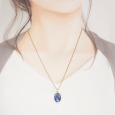 画像4: カイヤナイト ペンダントトップ タンザニア産 ステンレス Kyanite 日本製 自社製 藍晶石 らんしょうせき お守り 浄化 天然石 パワーストーン カラーストーン (4)