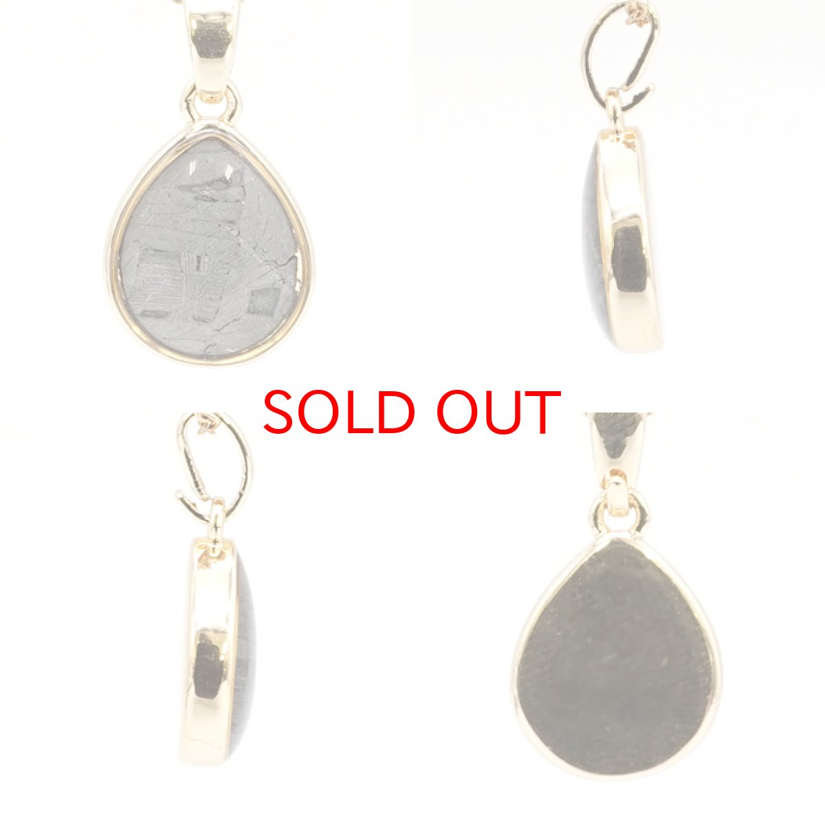 画像2: アルタイ隕石 ペンダントトップ 新疆ウイグル産 【 一点物 】 Altai meteorite ドロップ 隕石 チャネリング 浄化 天然石 パワーストーン カラーストーン (2)