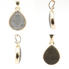画像2: アルタイ隕石 ペンダントトップ 新疆ウイグル産 【 一点物 】 Altai meteorite ドロップ 隕石 チャネリング 浄化 天然石 パワーストーン カラーストーン (2)