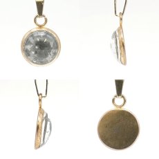 画像2: アルタイ隕石 ペンダントトップ 新疆ウイグル産 【 一点物 】 Altai meteorite ラウンド 隕石 チャネリング 浄化 天然石 パワーストーン カラーストーン (2)
