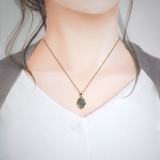 画像3: アルタイ隕石 ペンダントトップ 新疆ウイグル産 【 一点物 】 Altai meteorite ハムサの手 隕石 チャネリング 浄化 天然石 パワーストーン カラーストーン (3)