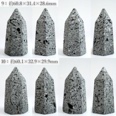 画像6: 【SALE 14%OFF】 霊峰富士溶岩 六角柱 静岡県産 【 一点もの 】 台付き FUJI Lava Stone 日本銘石 パワーストーン 天然石 カラーストーン (6)