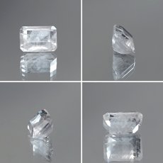 画像2: フェナカイト ルース 約1.80ct スクエアカット ロシア マリシェボ産 【 一点もの 】 フェナス石 Phenakite 希少石 レア 裸石 天然石 パワーストーン カラーストーン (2)