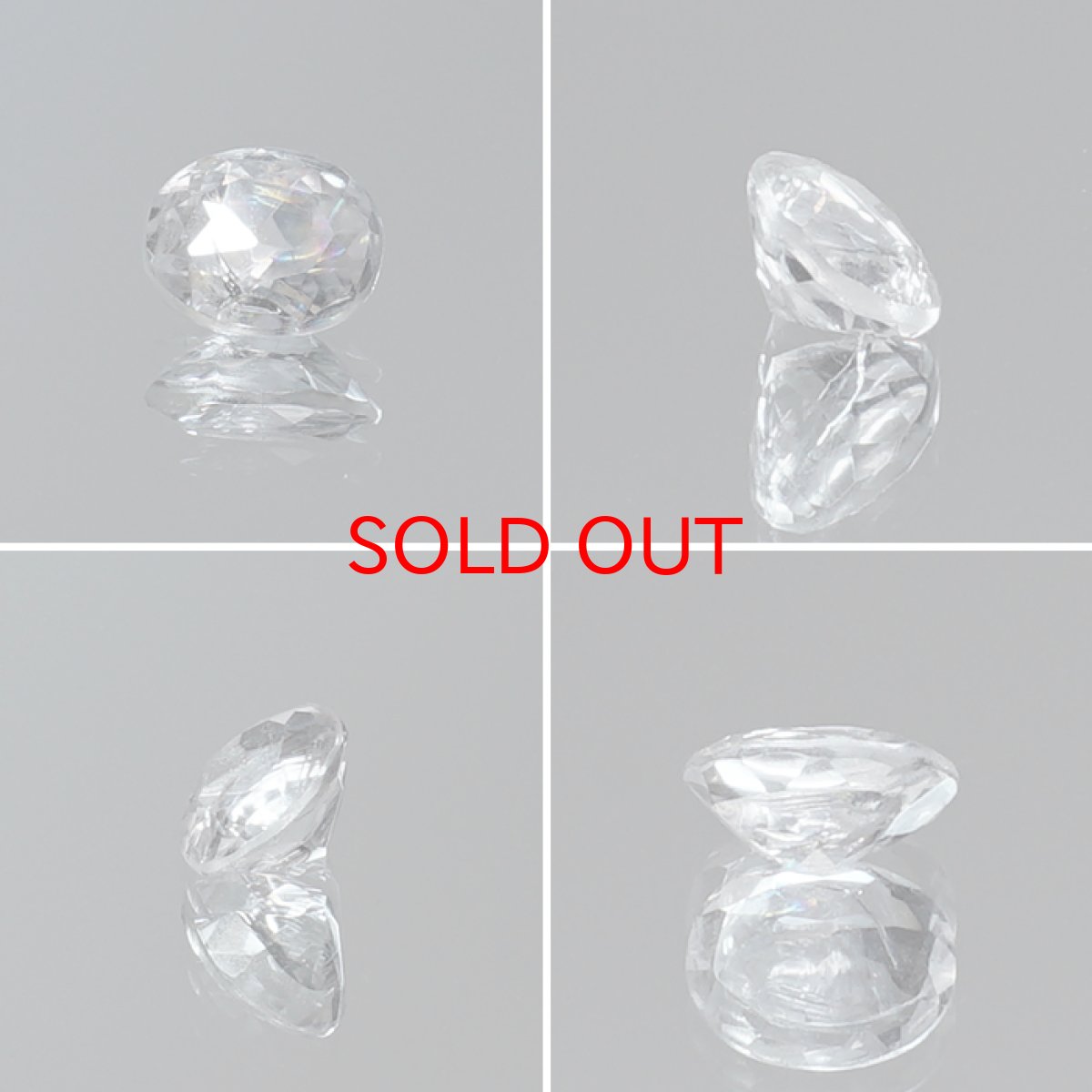 画像2: 【SALE 14%OFF】 フェナカイト ルース 約0.85ct オーバルカット ロシア マリシェボ産 【 一点もの 】 フェナス石 Phenakite 希少石 虹入り レア 裸石 天然石 パワーストーン カラーストーン (2)