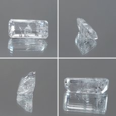 画像2: フェナカイト ルース 約6.40ct スクエアカット ロシア マリシェボ産 【 一点もの 】 フェナス石 Phenakite 希少石 レア 裸石 天然石 パワーストーン カラーストーン (2)