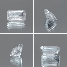 画像2: フェナカイト ルース 約2.20ct スクエアカット ロシア マリシェボ産 【 一点もの 】 フェナス石 Phenakite 希少石 レア 裸石 天然石 パワーストーン カラーストーン (2)