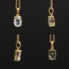 画像2: フェナカイト 2.4ct ペンダントトップ SV925 オーバルカット ロシア産 【 一点もの 】 Phenakite 日本製 希少石 フェナス石 浄化 お守り 天然石 パワーストーン (2)
