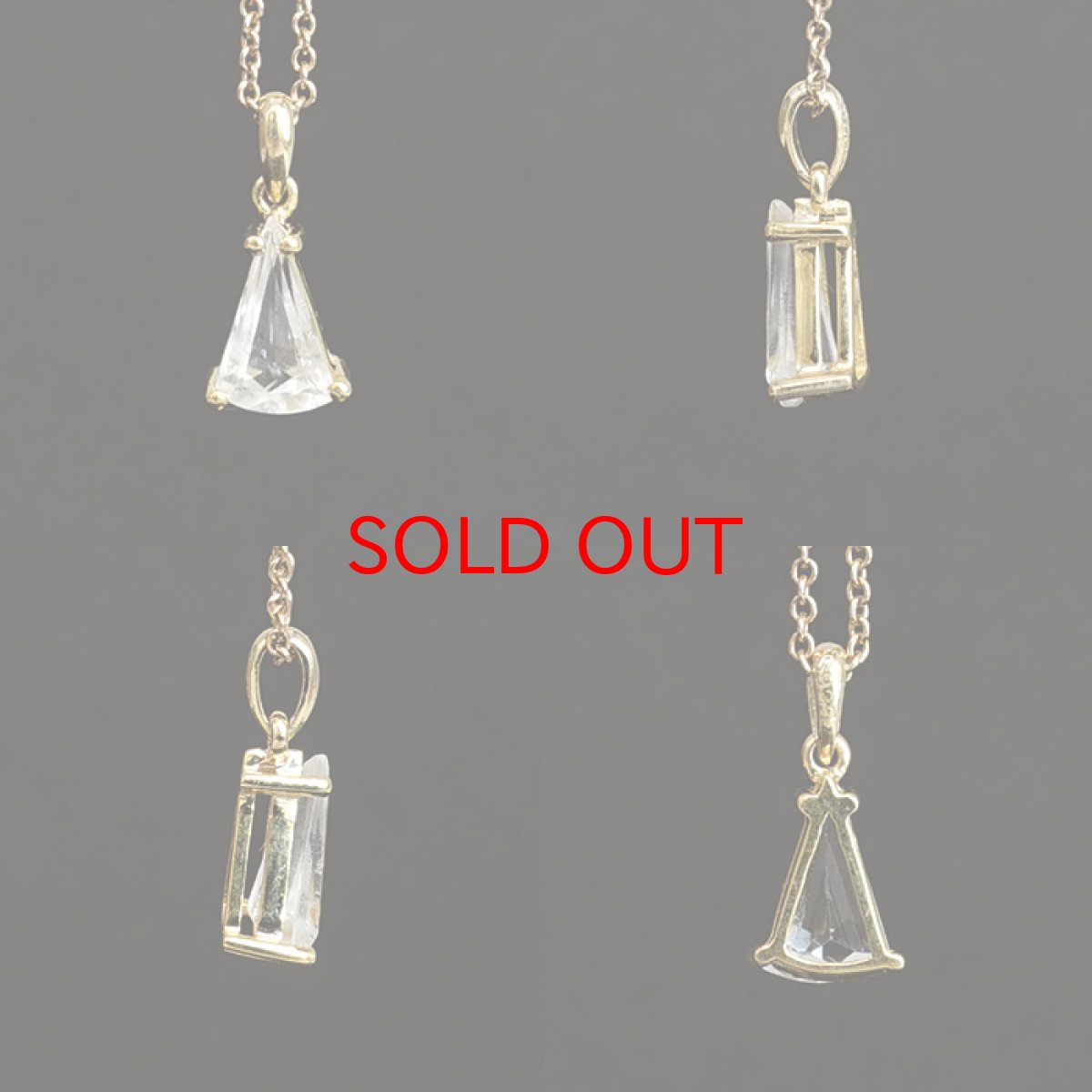 画像2: 【石の日セール 14%OFF】 フェナカイト 2.5ct ペンダントトップ SV925 トライアングルカット ロシア産 【 一点もの 】 Phenakite 日本製 希少石 フェナス石 浄化 お守り 天然石 パワーストーン (2)
