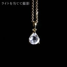 画像3: フェナカイト 2.35ct ペンダントトップ SV925 トリリアンカット ロシア産 【 一点もの 】 Phenakite 日本製 希少石 フェナス石 浄化 お守り 天然石 パワーストーン (3)