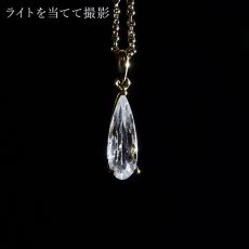 画像3: フェナカイト 3.1ct ペンダントトップ SV925 ドロップカット ロシア産 【 一点もの 】 Phenakite 日本製 希少石 フェナス石 浄化 お守り 天然石 パワーストーン (3)