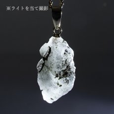 画像3: フェナカイト 原石 ペンダントトップ K18 ロシア マリシェボ産【一点物】 Phenakite 日本製 希少石 フェナス石 ウラル地方 浄化 二次鉱床 天然石 パワーストーン (3)