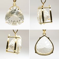 画像2: シトリン ペンダントトップ コンケーブカット SV925 ブラジル産 【一点物】 citrine 11月誕生石 黄水晶 天然石 パワーストーン カラーストーン (2)