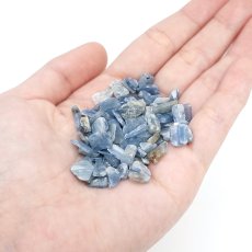 画像3: さざれ 100g 天然カイヤナイト 天然石 パワーストーン カラーストーン (3)