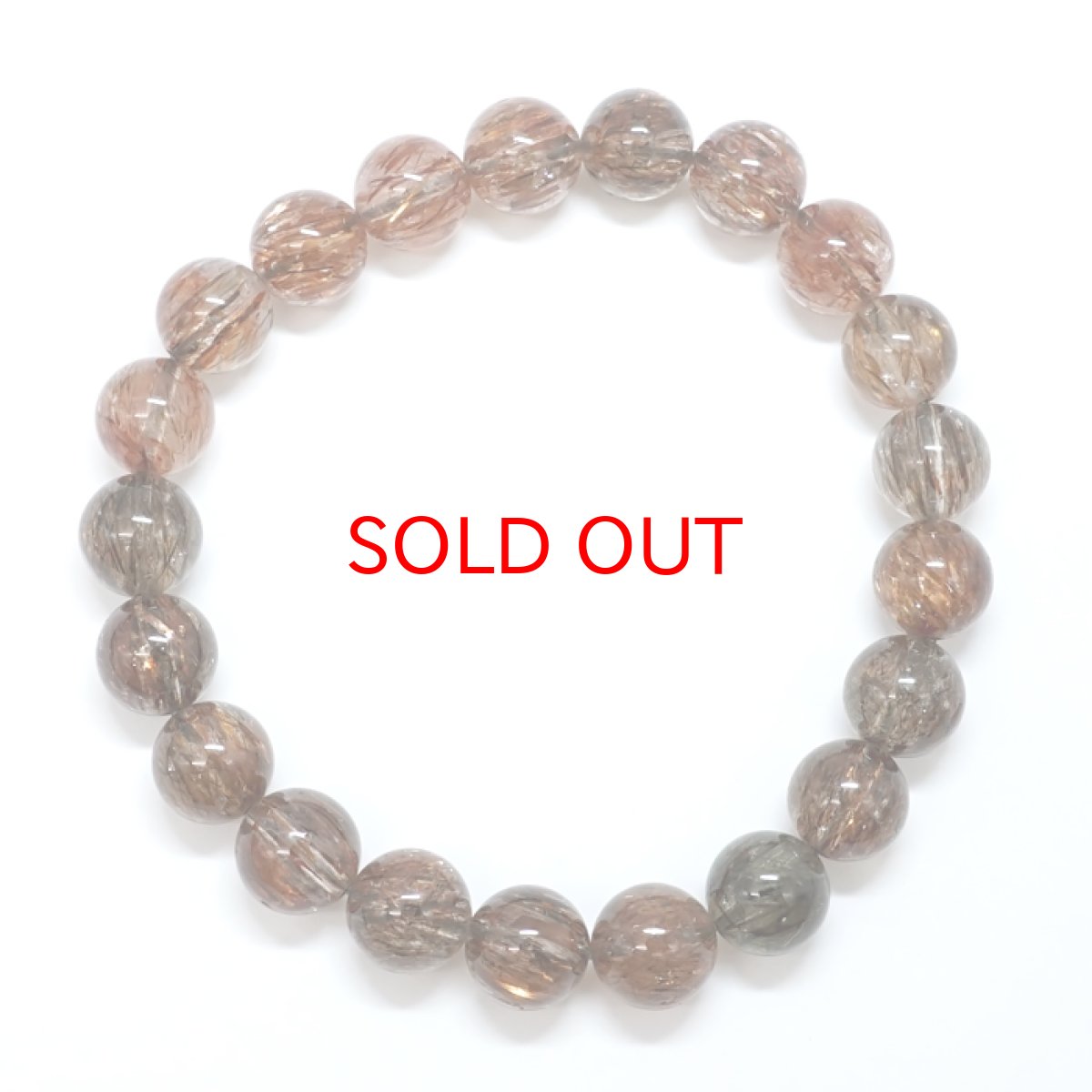 画像4: スーパールチル 9mm ブレスレット ブラジル産 【一点もの】 フォリエーテッドマイカインクォーツ Super rutile マイカ 雲母 鉱物 浄化 お守り パワーストーン 天然石 パワーストーン (4)