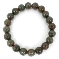 画像3: 出雲碧玉 赤 ブレスレット 10mm 島根県産 IZUMO Jasper 出雲 神話 歴史 日本銘石 天然石 パワーストーン カラーストーン (3)