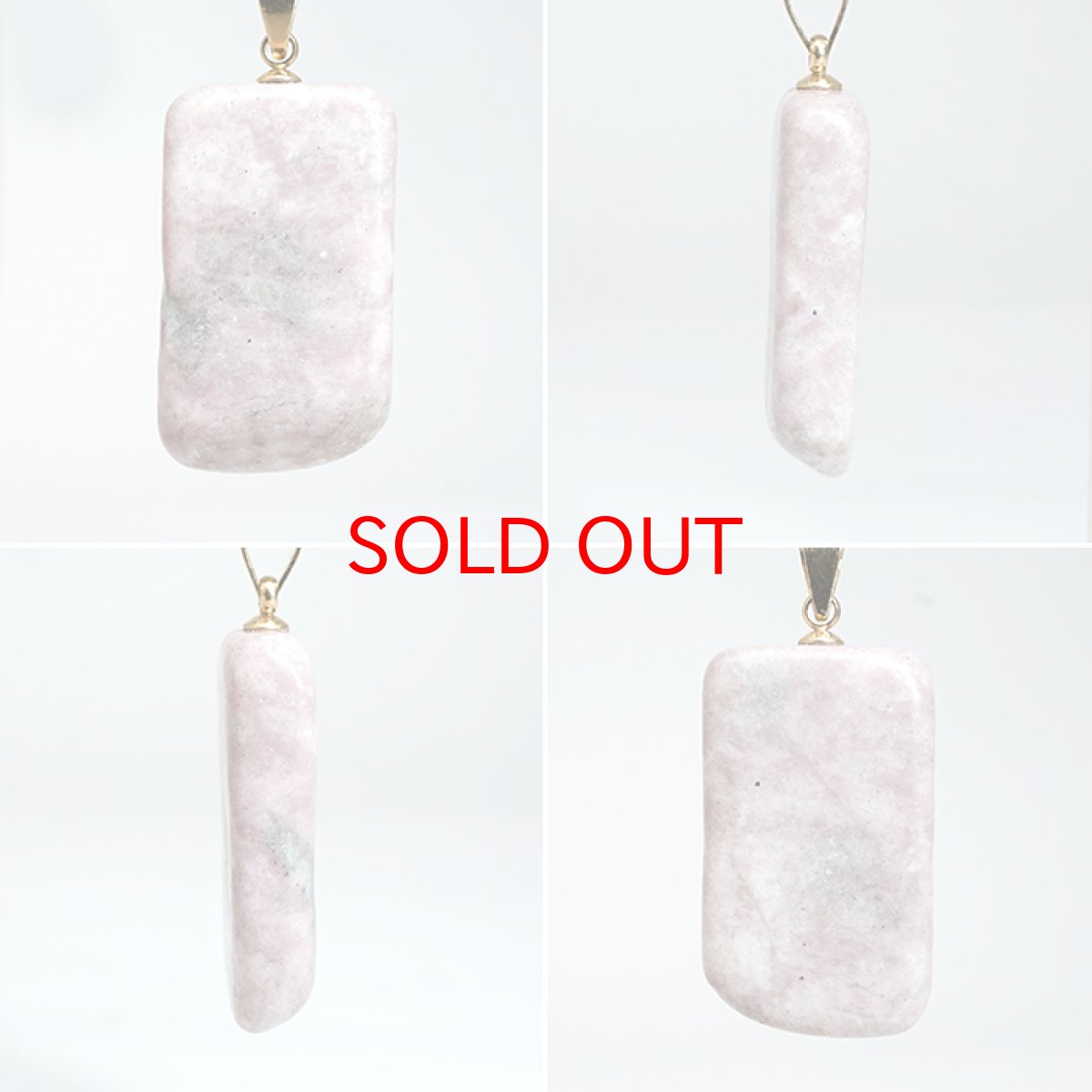 画像2: 糸魚川翡翠 ピンク ペンダントトップ 新潟県産 【一点物】 ITOIGAWA Pink Jade ステンレス 日本銘石 国石 希少 糸魚川ひすい お守り 浄化 天然石 パワーストーン カラーストーン (2)