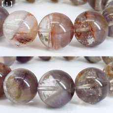 画像3: ドリームコートレムリアン 14mm ブレスレット ブラジル・ゴイアス産 【一点もの】 Dream coat Lemurian  レムリアンシード 水晶 鉱物 浄化 お守り ヒーリング パワーストーン 天然石 (3)