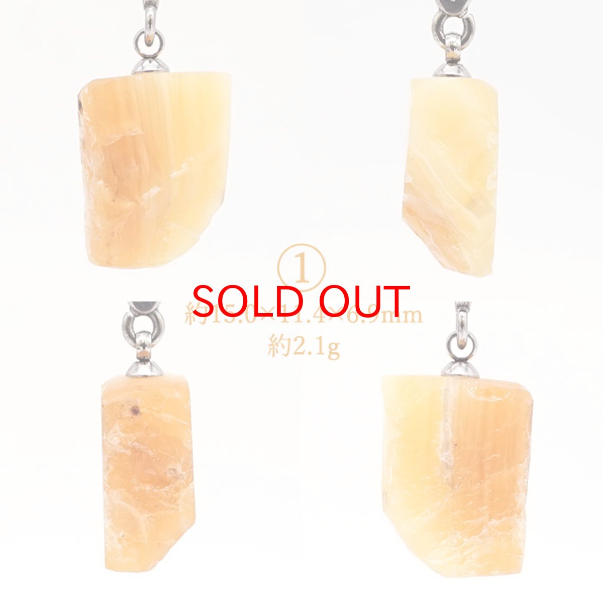 画像2: 【20%OFFセール】 北海道蛍光オパール 原石 ペンダントトップ 北海道産  Hokkaido opal【 一点もの 】 日本製 ステンレス 北海道石 蛍光 天然石 パワーストーン カラーストーン (2)