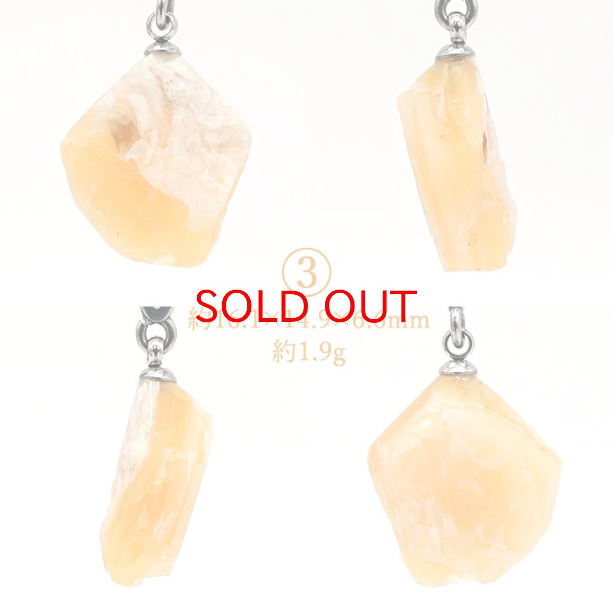 画像6: 【20%OFFセール】 北海道蛍光オパール 原石 ペンダントトップ 北海道産  Hokkaido opal【 一点もの 】 日本製 ステンレス 北海道石 蛍光 天然石 パワーストーン カラーストーン (6)