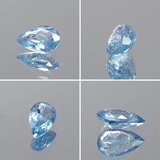 画像2: ユークレース ルース 0.55ct ドロップカット コロンビア産  【 一点もの 】 Euclase ベリル 希少石 レア 裸石 天然石 パワーストーン カラーストーン (2)