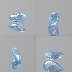 画像2: ユークレース ルース 0.3ct ドロップカット コロンビア産 【 一点もの 】 Euclase ベリル 希少石 レア 裸石 天然石 パワーストーン カラーストーン (2)
