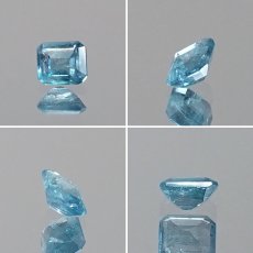 画像2: ユークレース ルース 0.25ct スクエアカット コロンビア産 【 一点もの 】 Euclase ベリル 希少石 レア 裸石 天然石 パワーストーン カラーストーン (2)