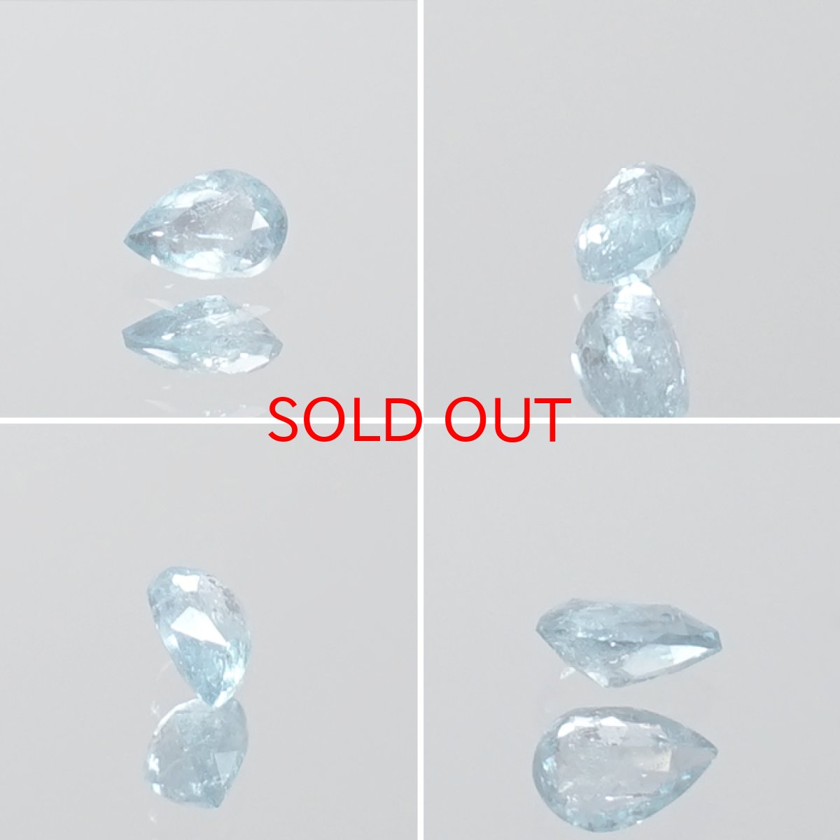 画像2: 【20%OFFセール】 ユークレース ルース 0.15ct ドロップカット コロンビア産 【 一点もの 】 Euclase ベリル 希少石 レア 裸石 天然石 パワーストーン カラーストーン (2)