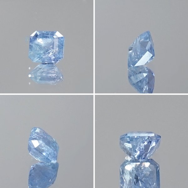 奇跡 宝石 青色 完全劈開 ベリリウム 真実 レア ポジティブ 明るい