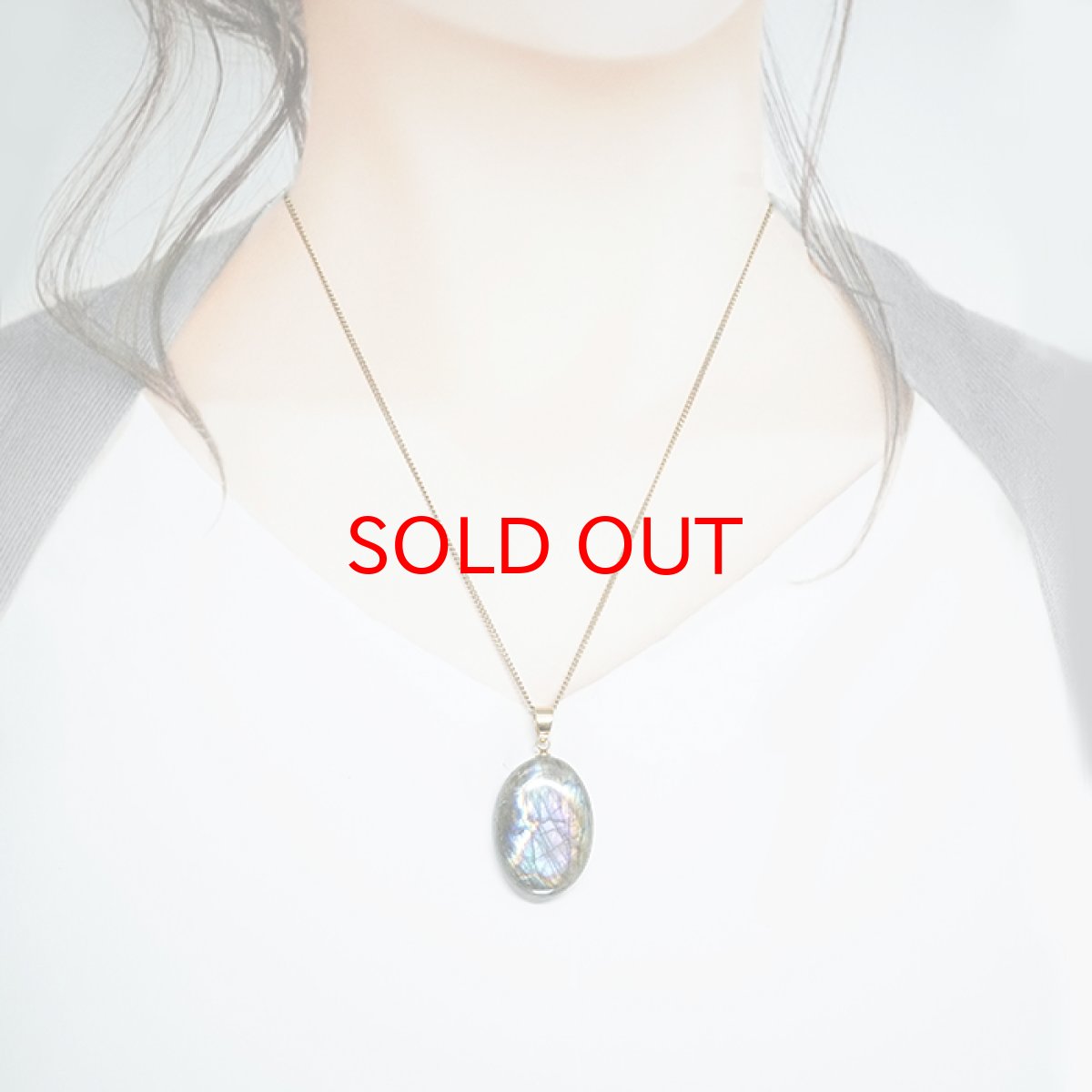画像3: 【SALE 20%OFF】 ゴールデンラブラドライト ペンダントトップ マダガスカル産 【一点もの】ステンレス Labradorite 曹灰長石 楕円形 天然石 パワーストーン カラーストーン (3)