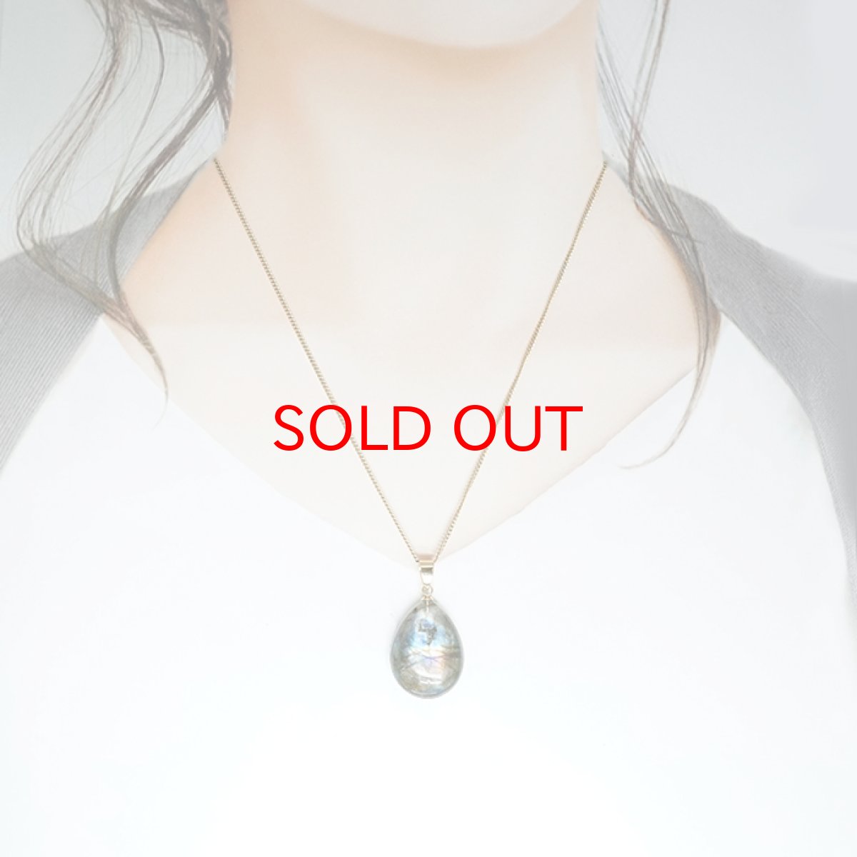 画像3: 【20%OFFセール】 ゴールデンラブラドライト ペンダントトップ ドロップ マダガスカル産 【一点もの】ステンレス Labradorite 亜灰長石 天然石 パワーストーン カラーストーン (3)
